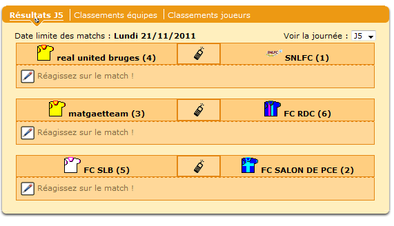 La B va devoir gagner !