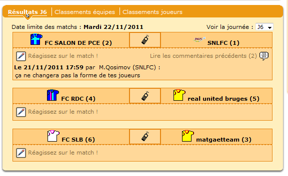 Un gros match se dessine, il faudra gagner ! Mais avec mes conseils tactiques, il vient de gagner 3-0. Redoutable...