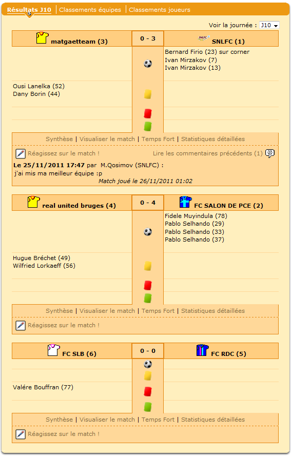 Deux beaux résultats !